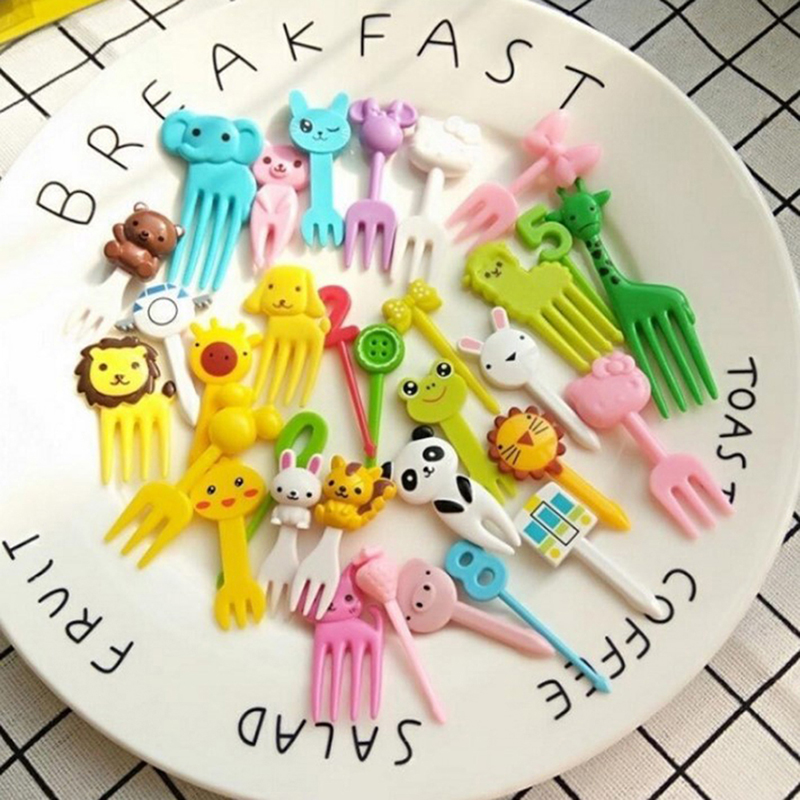 Baby Food Dessert - 10 adet sevimli Mini hayvan çiftliği