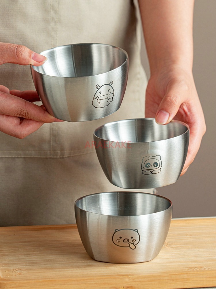 Baby Food Grade - Gıda sınıfı çocuk kasesi, yalıtımlı ve