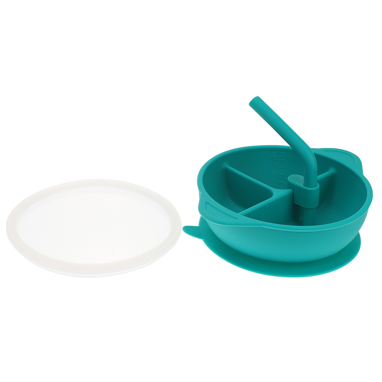 Baby Food Dessert - 1 adet Anti-kırılma silikon yemek tabağı