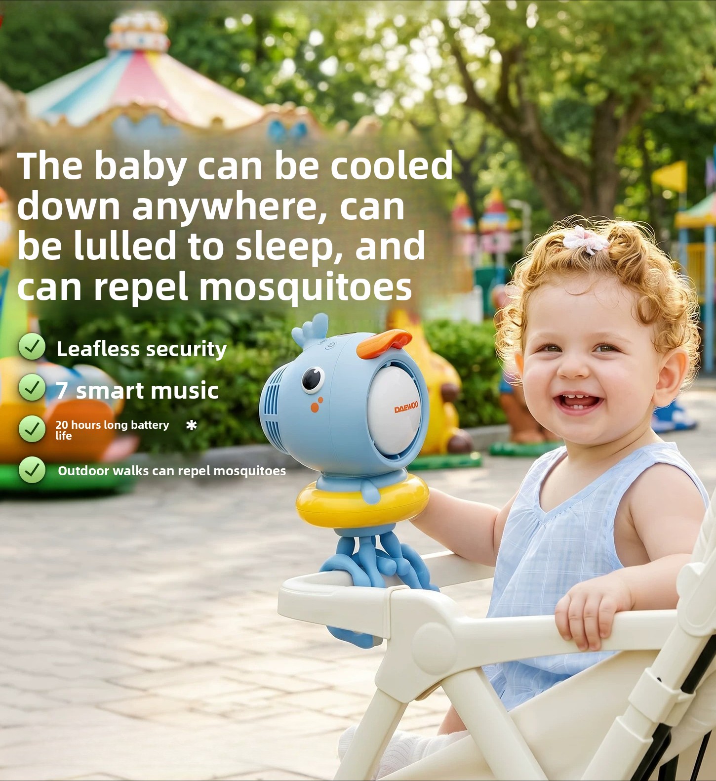Baby Food Grade - Gıda Sınıfı Ahtapot Kanatsız Bebek Arabası