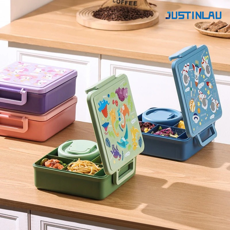 Baby Food Fruits - Öğle Yemeği Kutusu Karikatür Meyve Salatası
