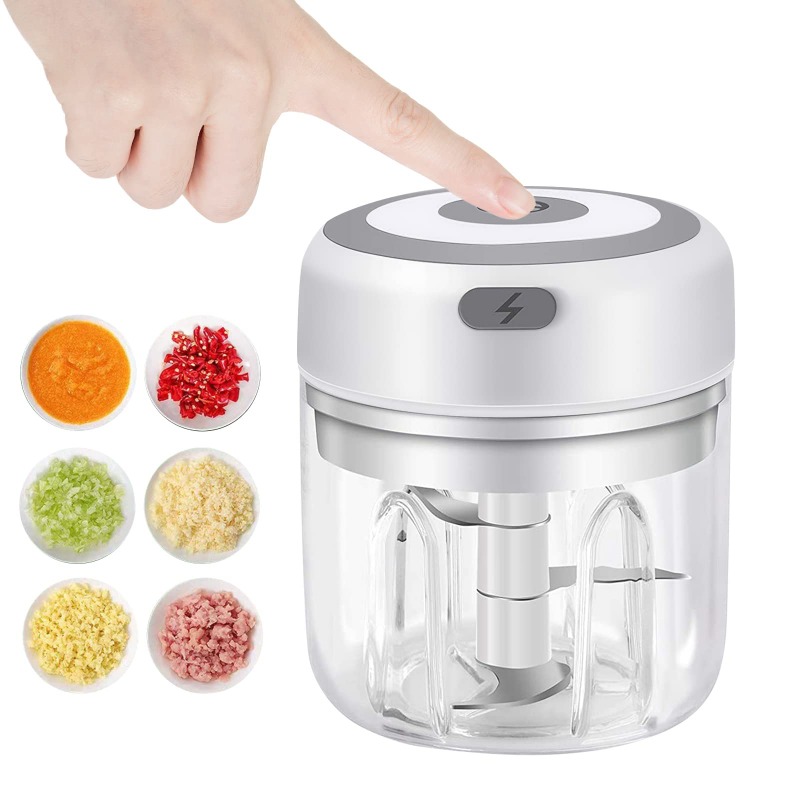 Baby Food Masher - 250ML elektrikli sarımsak değirmeni ev çok