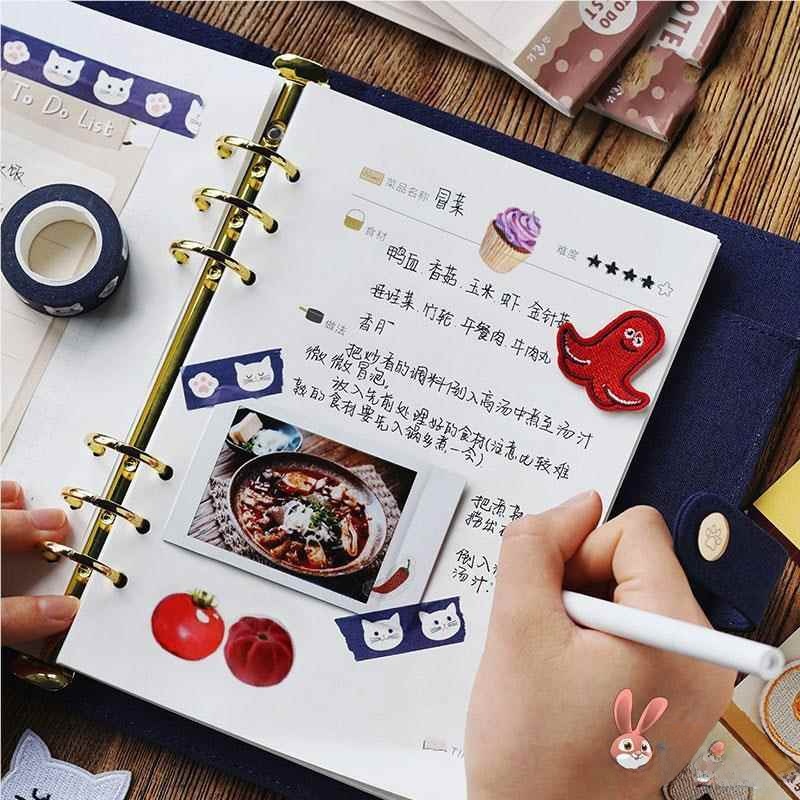 Baby Food Recipe Book - Yaratıcı El Yazısı Tarif Defteri, Gevşek