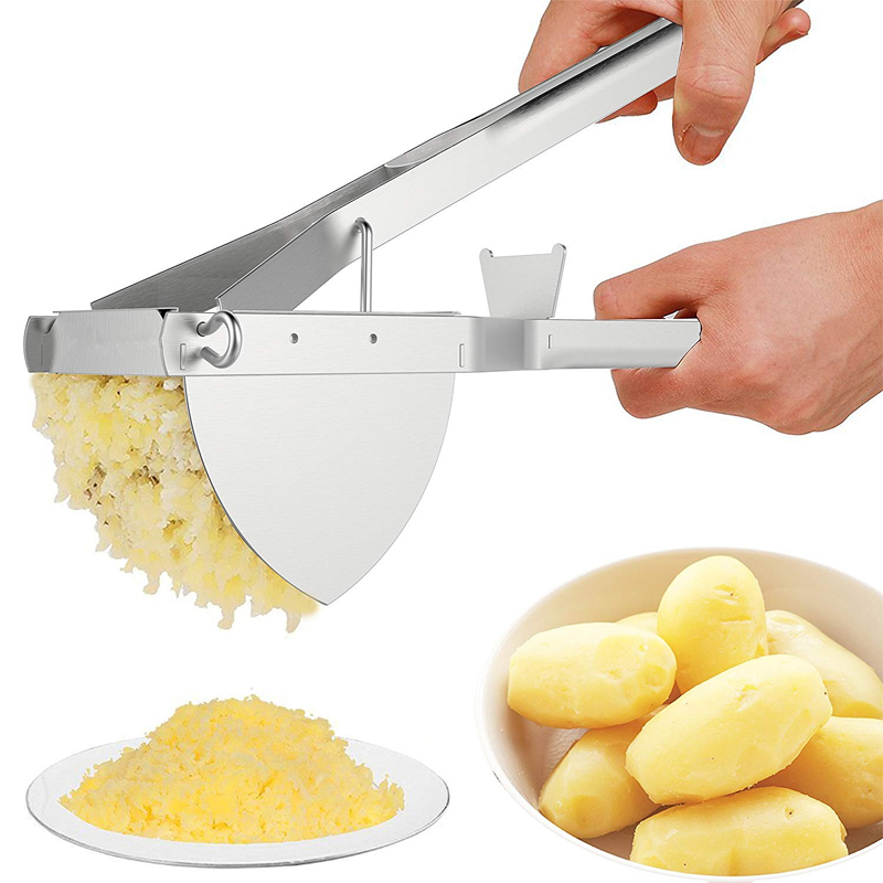 Baby Food Masher - Paslanmaz Çelik Patates Ezici, Ağır Hizmet