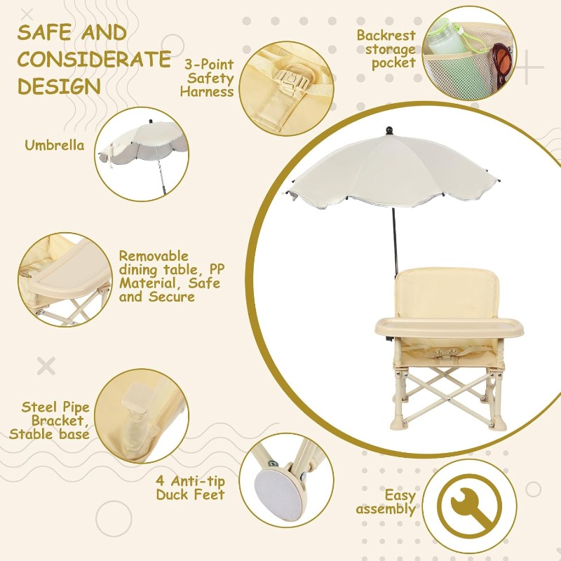 Bebek Açık Hava Plaj Sandalyes - Baby Food Chair incelemesi ve fiyatı