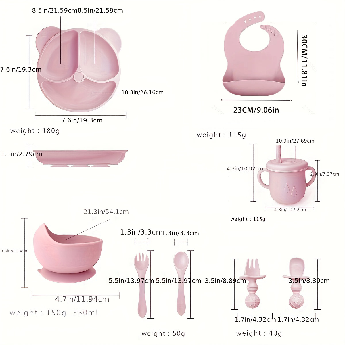 Yeni Küçük Ayı 8 Parçalı Silik - Baby Food Little Spoon incelemesi ve fiyatı