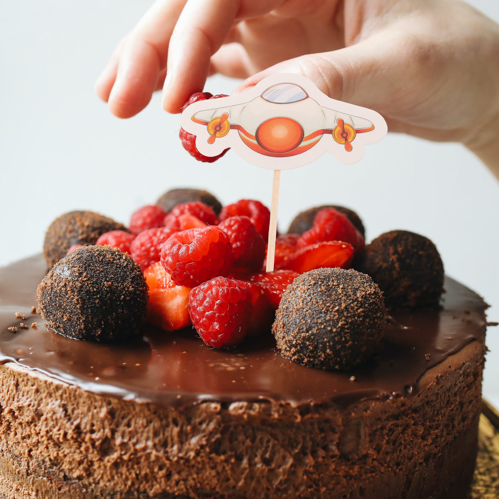 30 Adet Uçak Temalı Pasta Süsl - Baby Food Dessert incelemesi ve fiyatı