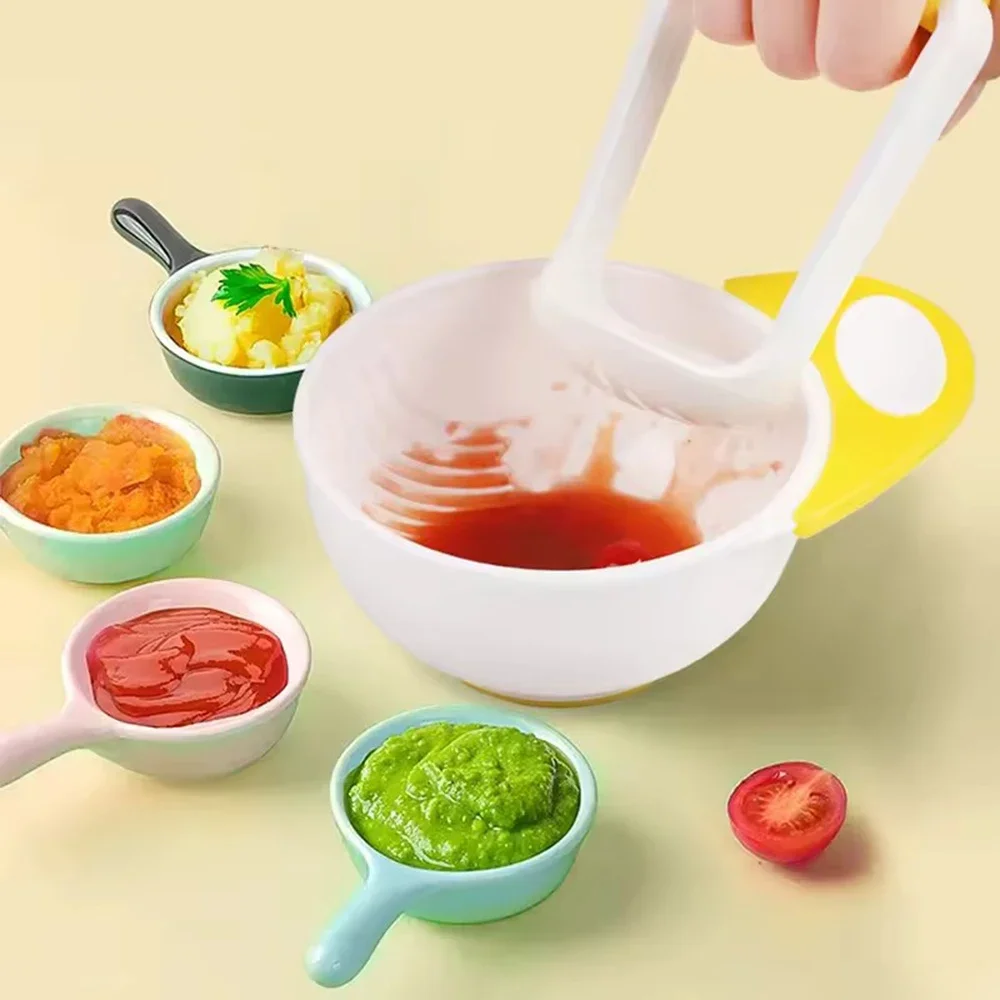 Masher Bowl Ezme ve Servis 2'l - Baby Food Masher incelemesi ve fiyatı