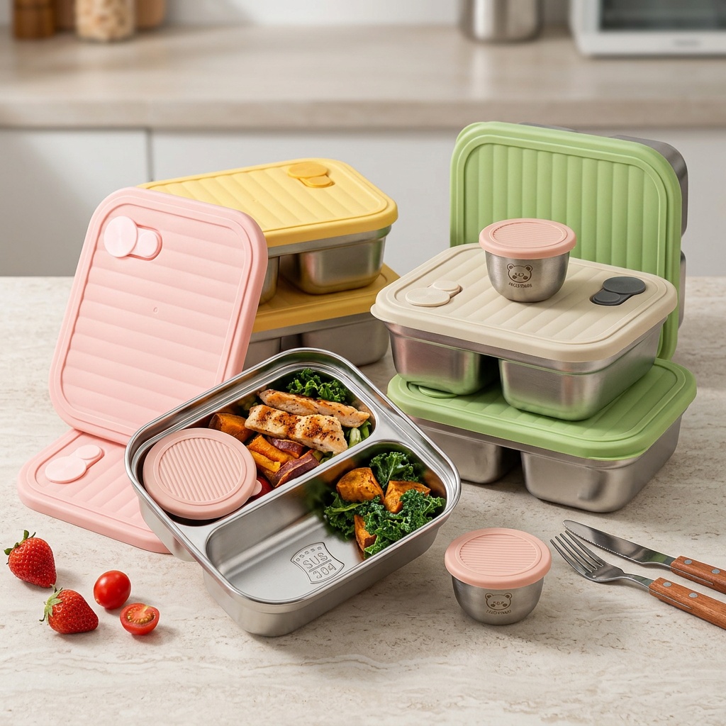 304 Paslanmaz Çelik Öğle Yemeğ - Baby Food Fruits incelemesi ve fiyatı