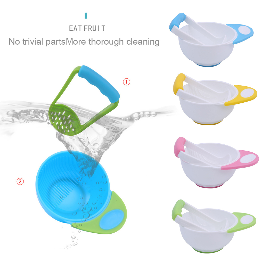 Bebek taşlama kase manuel çocu - Baby Food Masher incelemesi ve fiyatı